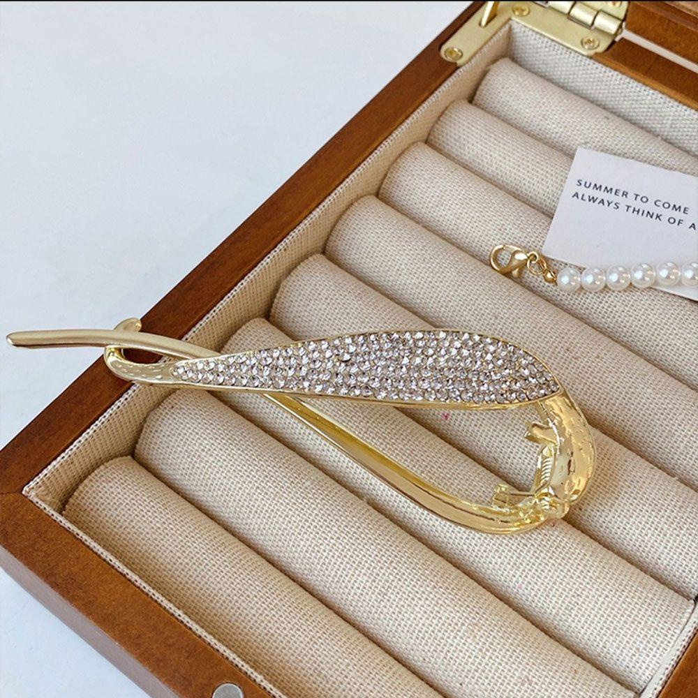 Kẹp Tóc Đuôi Ngựa VANES1 Thiết Kế Đơn Giản Phong Cách Vintage Cho Nữ Giá Đỡ