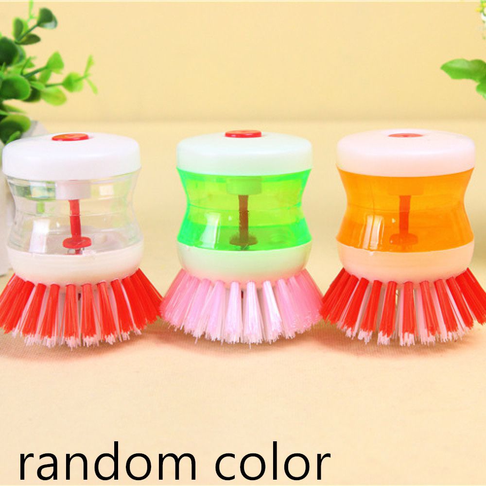 Cọ Vệ Sinh Mini Tay Cầm Ngắn Tiện Dụng Cho Nhà Bếp