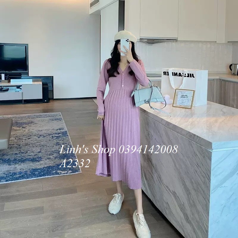 Váy Bầu Đầm Bầu LEN A2332