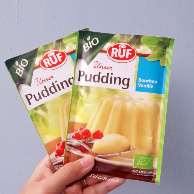 [RUF] Bột pudding hữu cơ  vị vani 40g