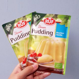 [RUF] Bột pudding hữu cơ  vị vani 40g