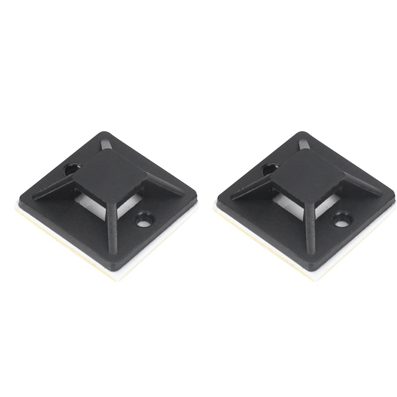 Bộ 100 Miếng Dán Cố Định Dây Cáp 20X20X6Mm