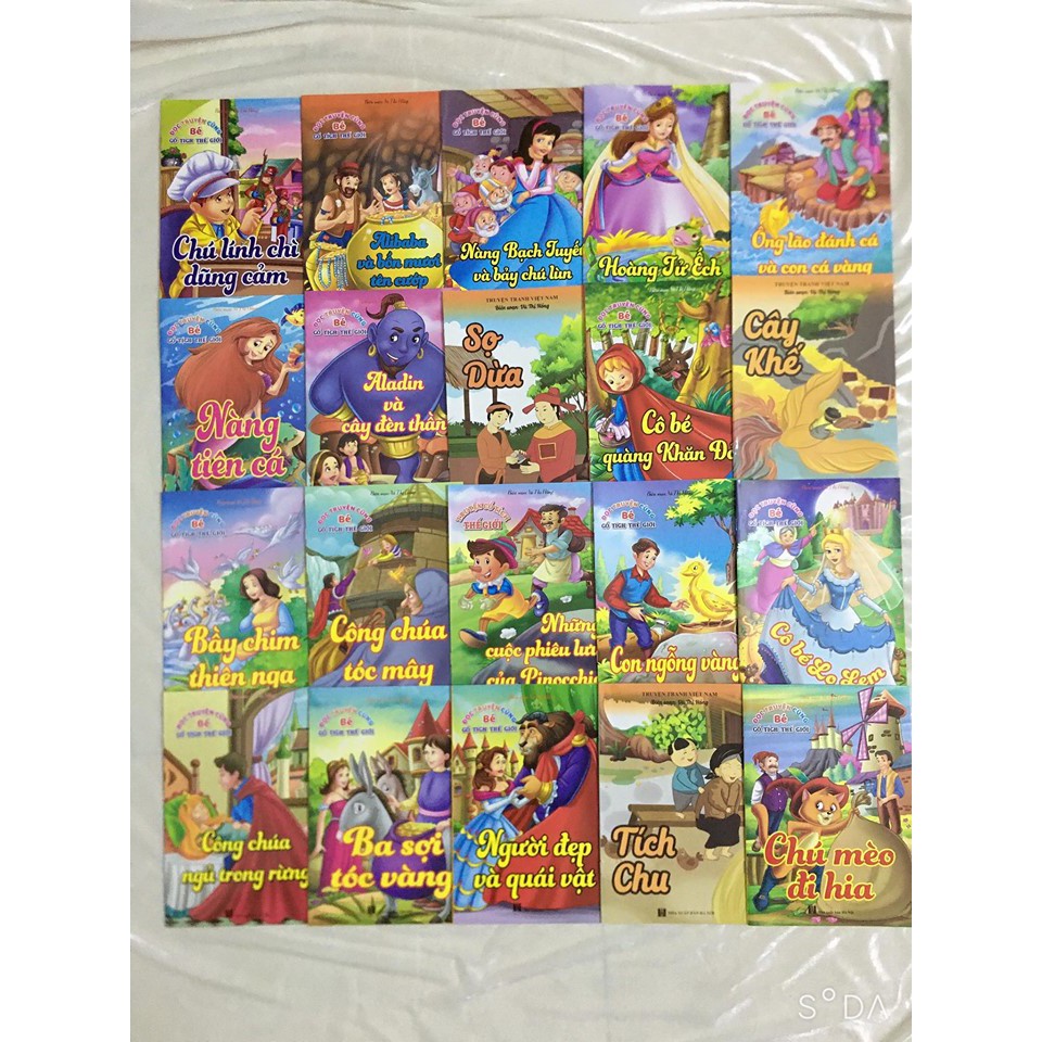 Sét 10 Tập Kể Chuyện Cổ Tích Mẹ Kể Bé Nghe Trước Giờ Đi Ngủ