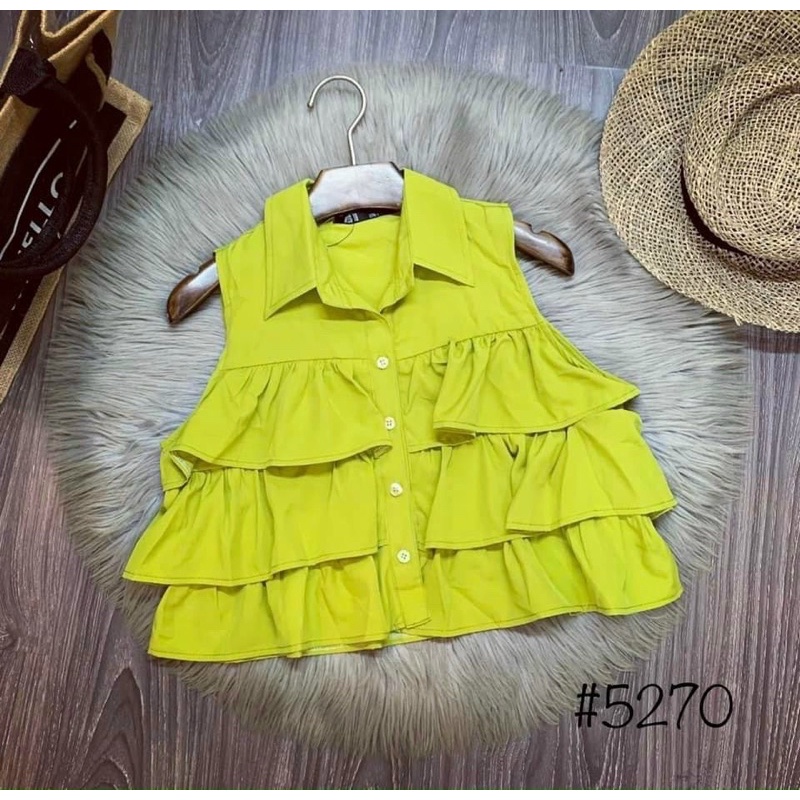 áo bèo xếp ly 3 tầng