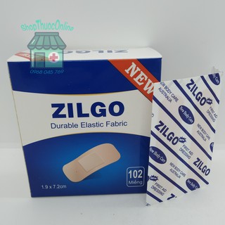 Băng cá nhân Zilgo 102 miếng