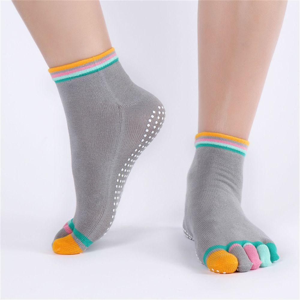 Vớ Tập Yoga Chống Trượt Nhiều Màu Sắc Cho Nữ