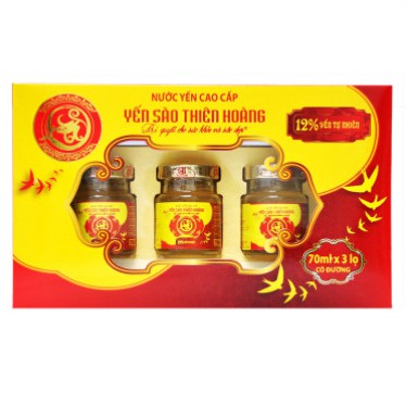 Yến Thiên Hoàng 12% ( 3 Lọ/ Hộp x 70ml)