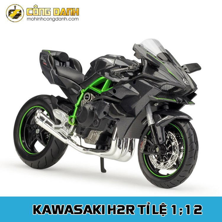 Mô Hình Xe Kawasaki H2R Tỷ Lệ 1:12