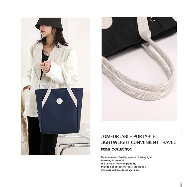 Túi đeo dưới cánh tay Chất Liệu Nylon Nhiều Màu Sắc Chống Thấm Nước Phong Cách Retro 2022