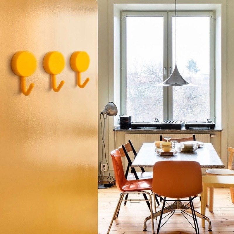 Set 10 Móc Treo Đồ Dán Tường Đa Năng Không Để Lại Dấu Vết