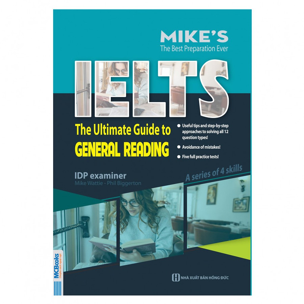 Sách - IELTS The Untimate Guide To General Reading (Trong Bộ Bí Kíp Tự Học IELTS 9.0)