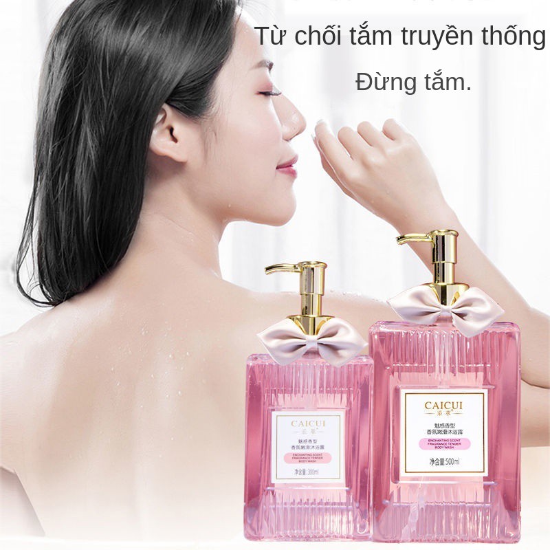 [net nổi tiếng cùng phong cách] Sữa tắm hương nước hoa làm sạch sâu, dưỡng ẩm, trắng da, lưu hương, lâu cho nữ sinh