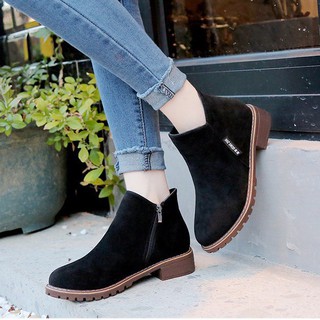 (Có hình thật) Giày Boot nữ thời trang B096D