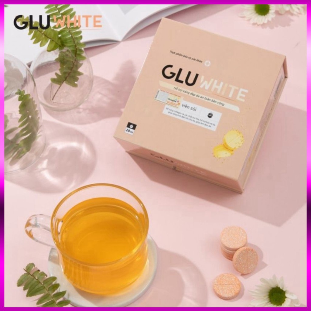 Viên Uống Trắng Da GluWHITE Dạng Sủi Với Collagen, Vitamin C Hỗ Trợ Làm Đẹp Da, Giảm Mờ Nám. Hiệu Quả Sau 30 Ngày | BigBuy360 - bigbuy360.vn