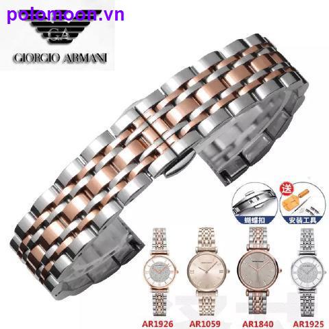 Dây Đeo Bằng Thép Cho Đồng Hồ Armani AR1926 AR11059 AR1840 AR0389