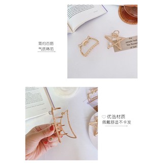 SET 8 KẸP BÚI TÓC SANG CHẢNH MẠ VÀNG