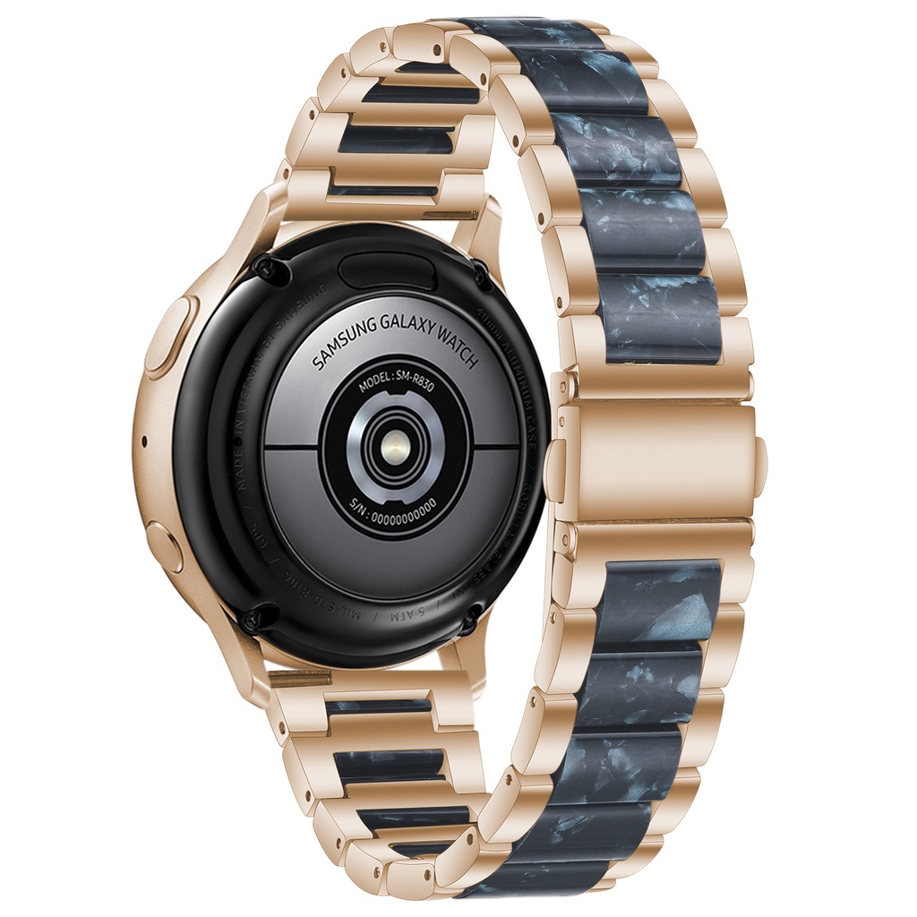 Dây Đeo Thay Thế 20mm Bằng Hợp Kim Kẽm Cho Đồng Hồ Samsung Galaxy Watch 4 / Active 2 / Gear Sport S4