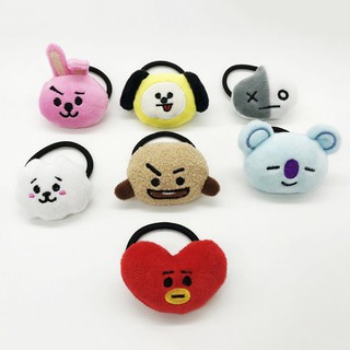 Dây buộc tóc kiểu dáng BT21 dễ thương cho fan BTS
