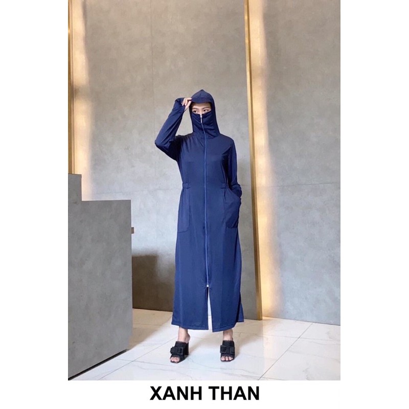 [RẺ VÔ ĐỊCH] ÁO CHỐNG NẮNG LIỀN THÂN THÔNG HƠI CHỐNG TIA UV CỔ ÁO CAO THAY KHẨU TRANG (KÈM VIDEO) | BigBuy360 - bigbuy360.vn