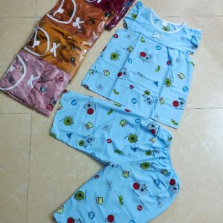 Combo 3 bộ lụa lửng siêu dễ thương