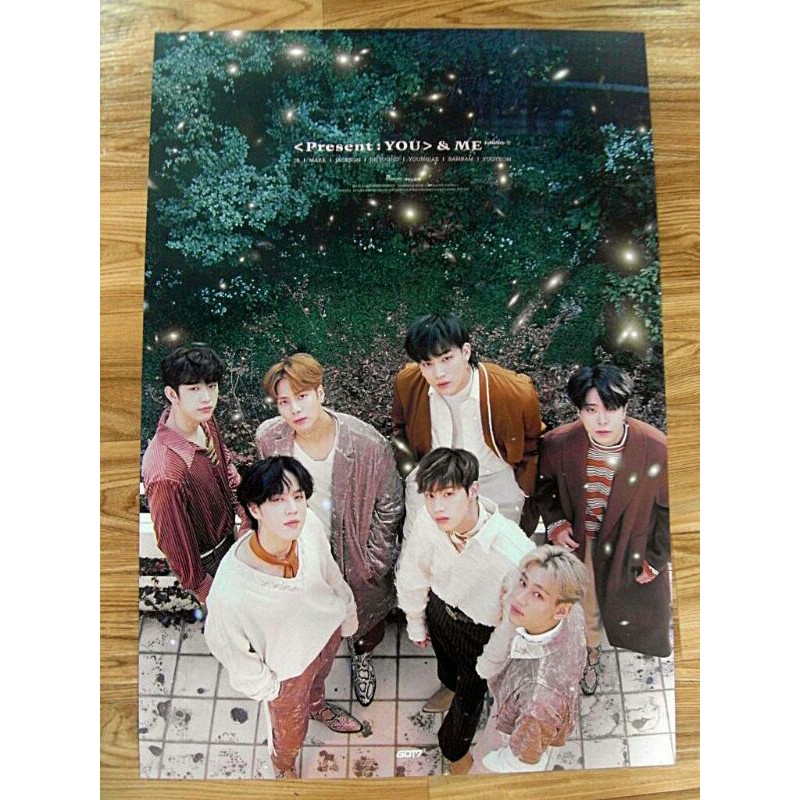 (Pt.1) Poster GOT7 official, chính hãng,có sẵn, hình ca sĩ, poster album, áp phích, tranh treo tường,present you me, dye | BigBuy360 - bigbuy360.vn