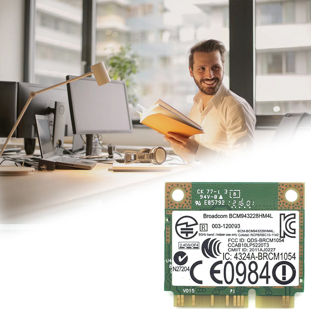 Card Wifi 300mbps Bcm943228Hmb 4.0 802.11a / B / G / N | BigBuy360 - bigbuy360.vn