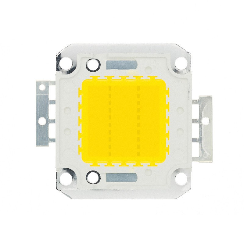 Chip Đèn LED Trắng Công Suất Cao 10W 20W 30W 50W 100W 24*44mil 32V-34V 3200K-6500K 600-3000MA