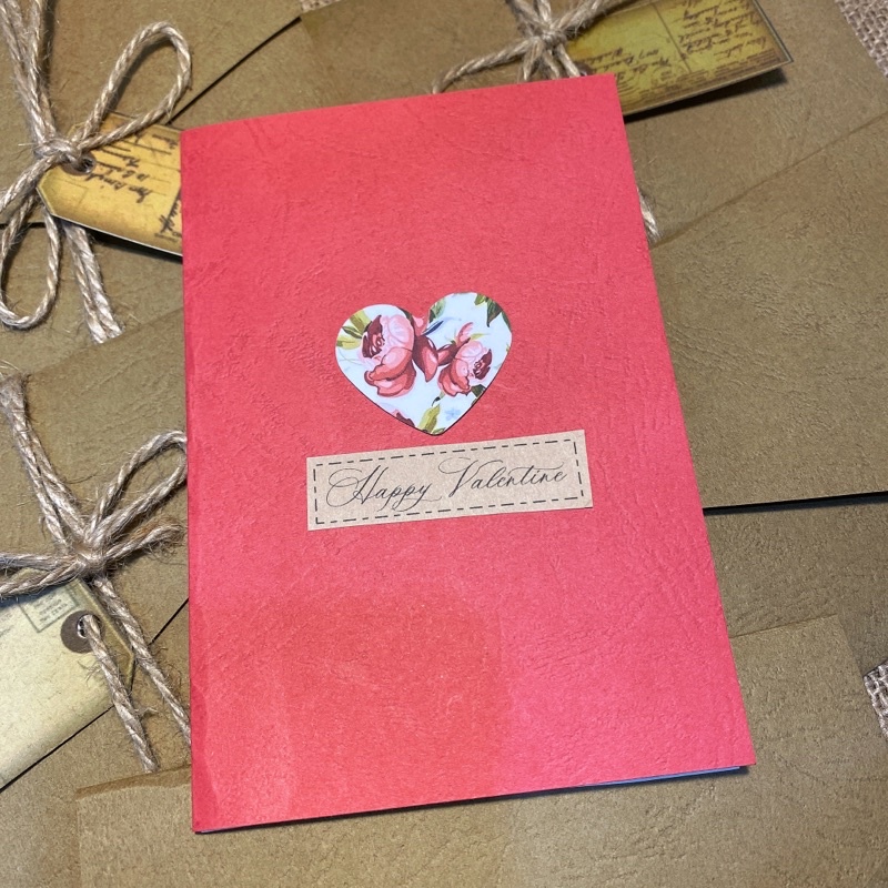 Thiệp Chúc Mừng Valentine Độc Lạ, Thiệp 8/3, Sinh Nhật, Thiệp Chúc Mừng Phong Cách Vintage Giấy Mỹ Thuật Nhập Khẩu