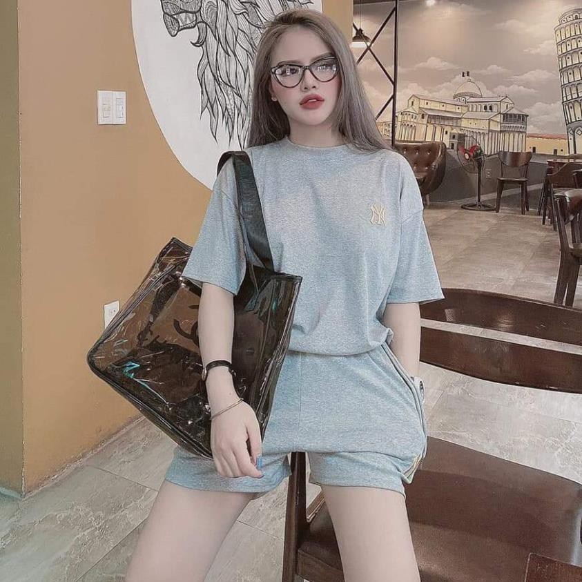 Set đồ nữ cá tính, set quần sóc áo thun đi chơi sang chảnh mùa hè đẹp 8A00082 THVVN
