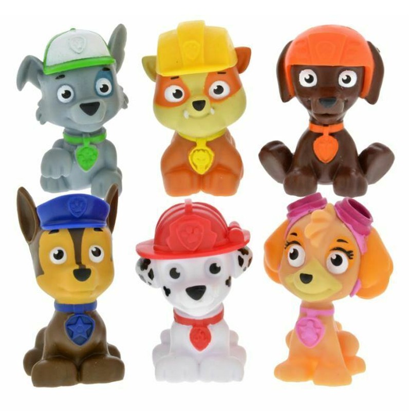 Bộ 18 đồ chơi chó cứu hộ Paw Patrol mô hình nhựa PVC cứng cho bé nhập vai trang trí bàn học,quà tặng sinh nhật - New4all