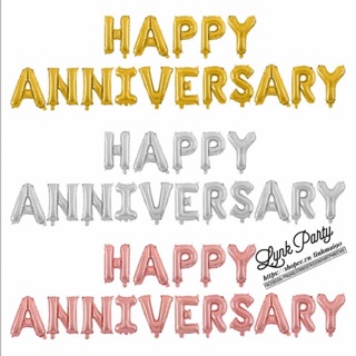 Bóng chữ HAPPY ANNIVERSARY
