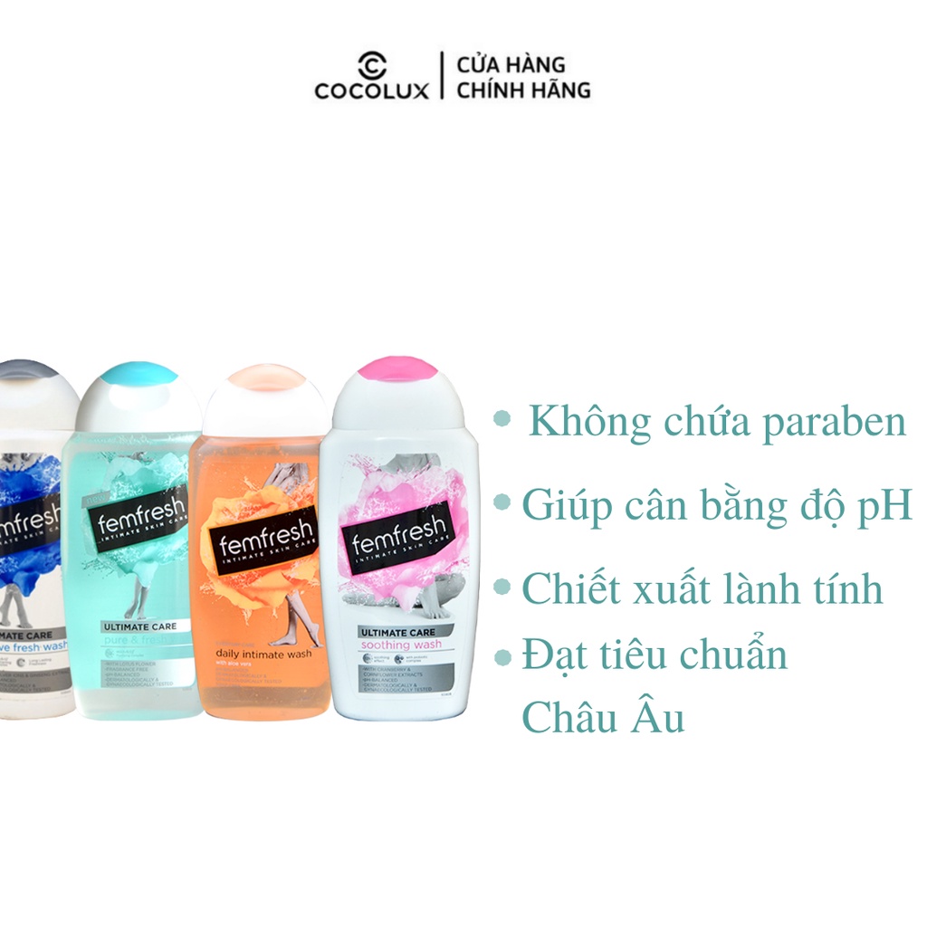 Dung Dịch Vệ Sinh Phụ Nữ Femfresh 250ml