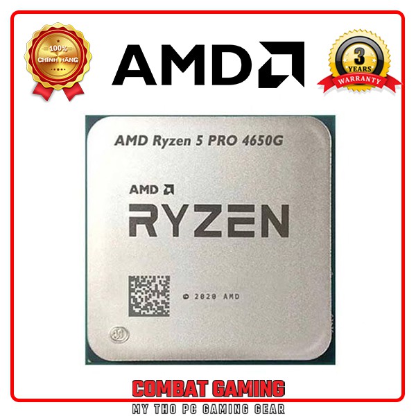 Bộ Vi Xử Lý CPU AMD RYZEN 5 PRO 4650G Chính Hãng