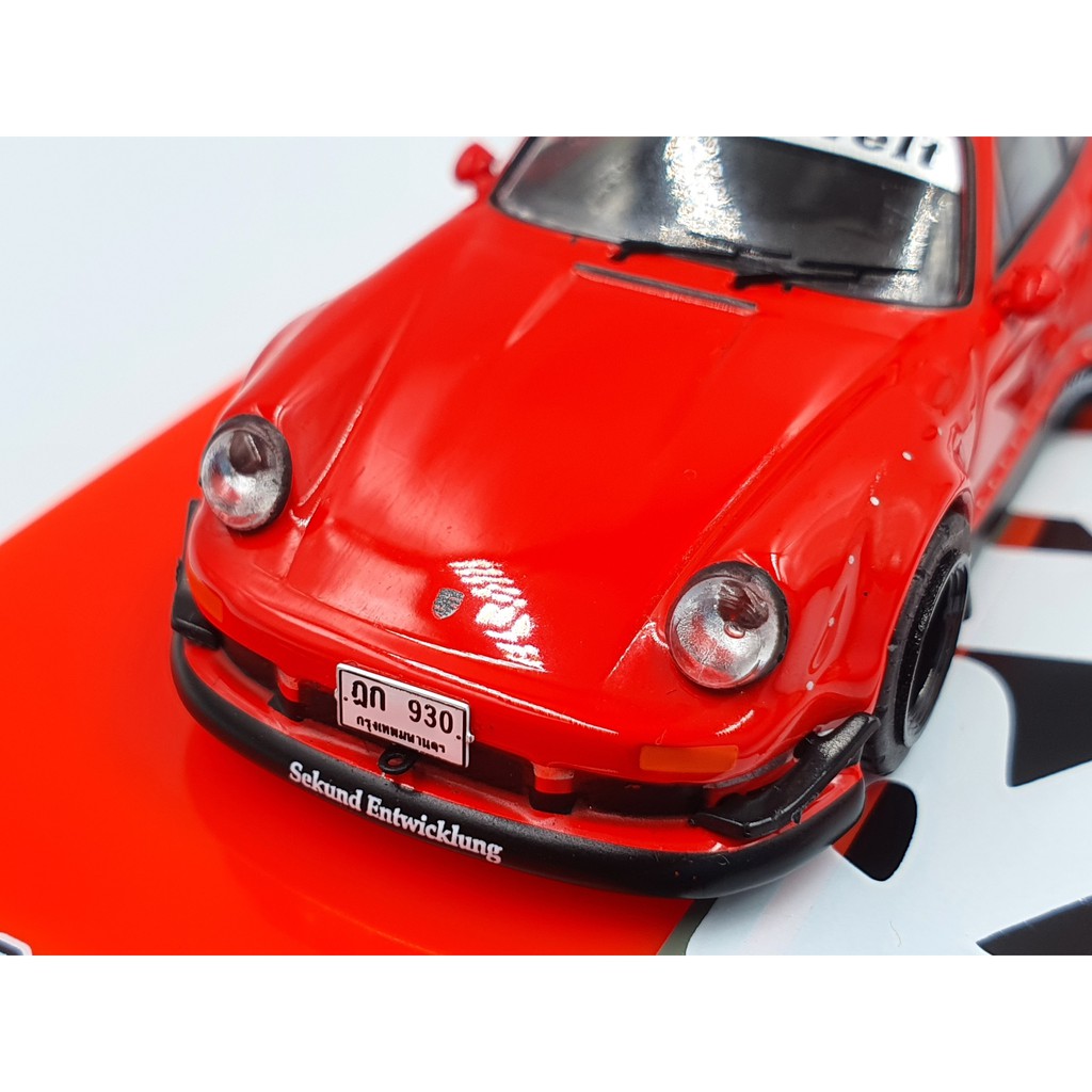 Xe Mô Hình Porsche RWB 930 Painkiller Version 2 Tỉ lệ 1:64 Hãng sản xuất : Tarmac Works ( Đỏ )