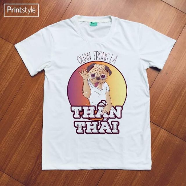 Áo phông in 3d thần thái TR03