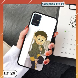 Ốp lưng nhám viền dẻo Samsung Galaxy A51 in hình