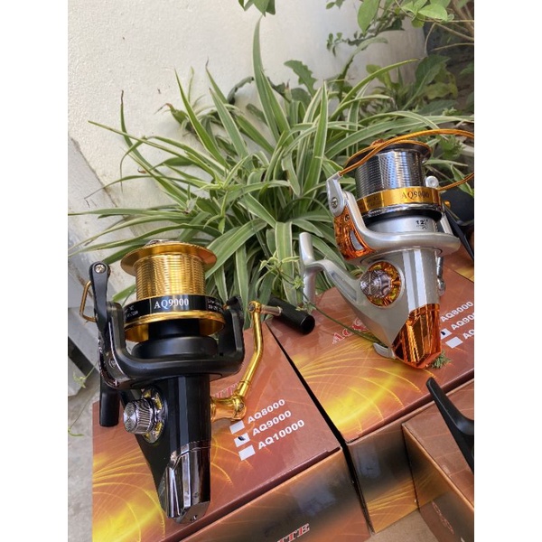 Máy câu cá cối nông AQ 8000-9000-10000, chuyên săn hàng, máy kim loại tải cá lên tới 20kg