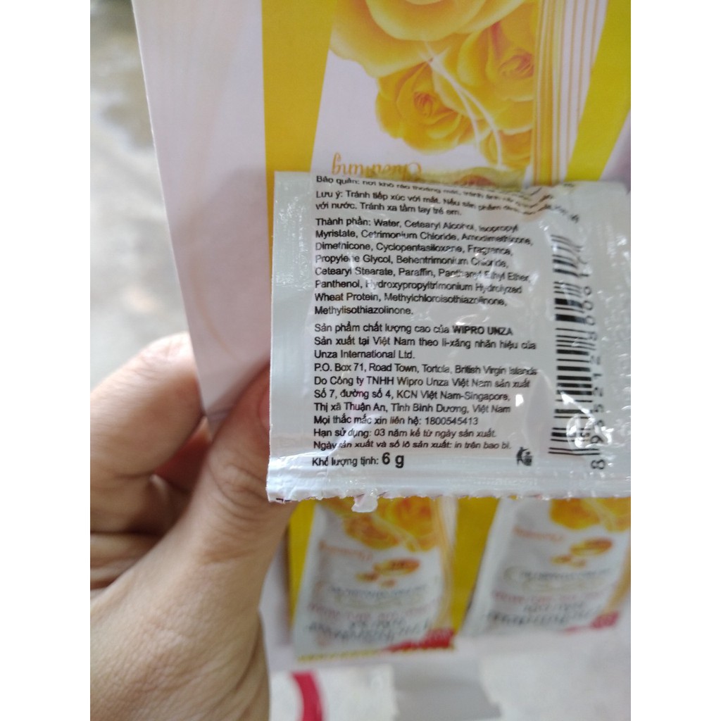 set 5 gói gội + 5 Gói xả enchanter siêu mượt