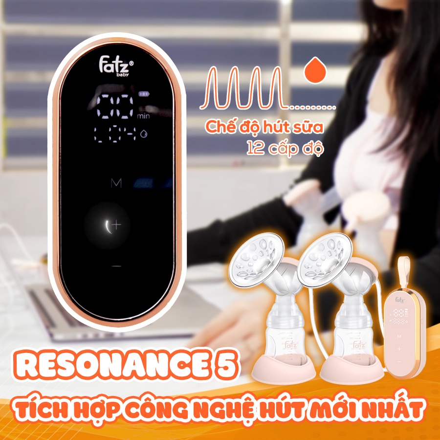 Máy hút sữa điện đôi Fatzbaby Resonance5 FB1180VN