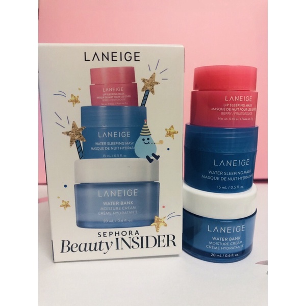 Set dưỡng da 3 món Laneige Sephora Beauty Insider