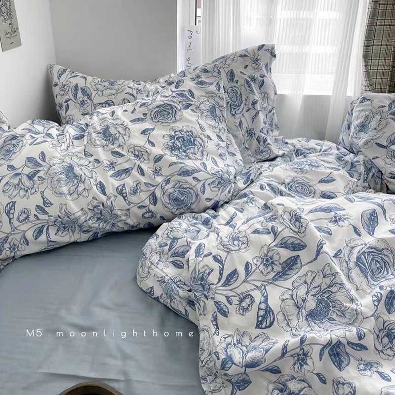 BST Set Bộ Vỏ Cotton Living, Chất Cotton 100% Mềm Mát, Thấm Hút Tốt _shinbedding