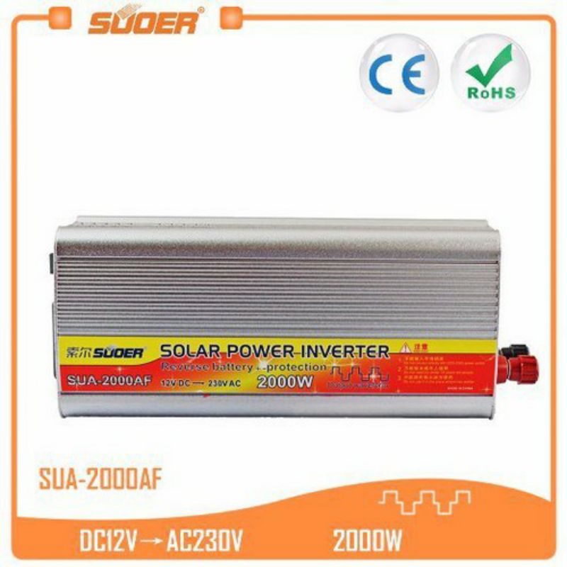 Inverter 2000W 12V sang 220V - SUA-2000AF