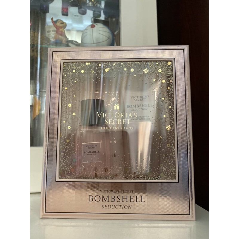 BILL US - BỘ SẢN PHẨM SET 2 CHAI BOMBSHELL SEDUCTION VICTORIA SECRET BODY MIST + LOTION | BigBuy360 - bigbuy360.vn