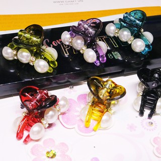 Gấp tóc Mini ngọc trai nhiều màu