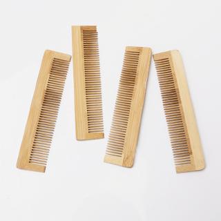 [Hàng mới về] Set 10 lược gỗ tre chải tóc massage da đầu chăm sóc tóc