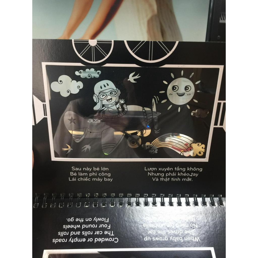 Sách chiếu bóng Đinh Tị - Cinema book - Rạp chiếu phim trong sách - Phương tiện giao thông