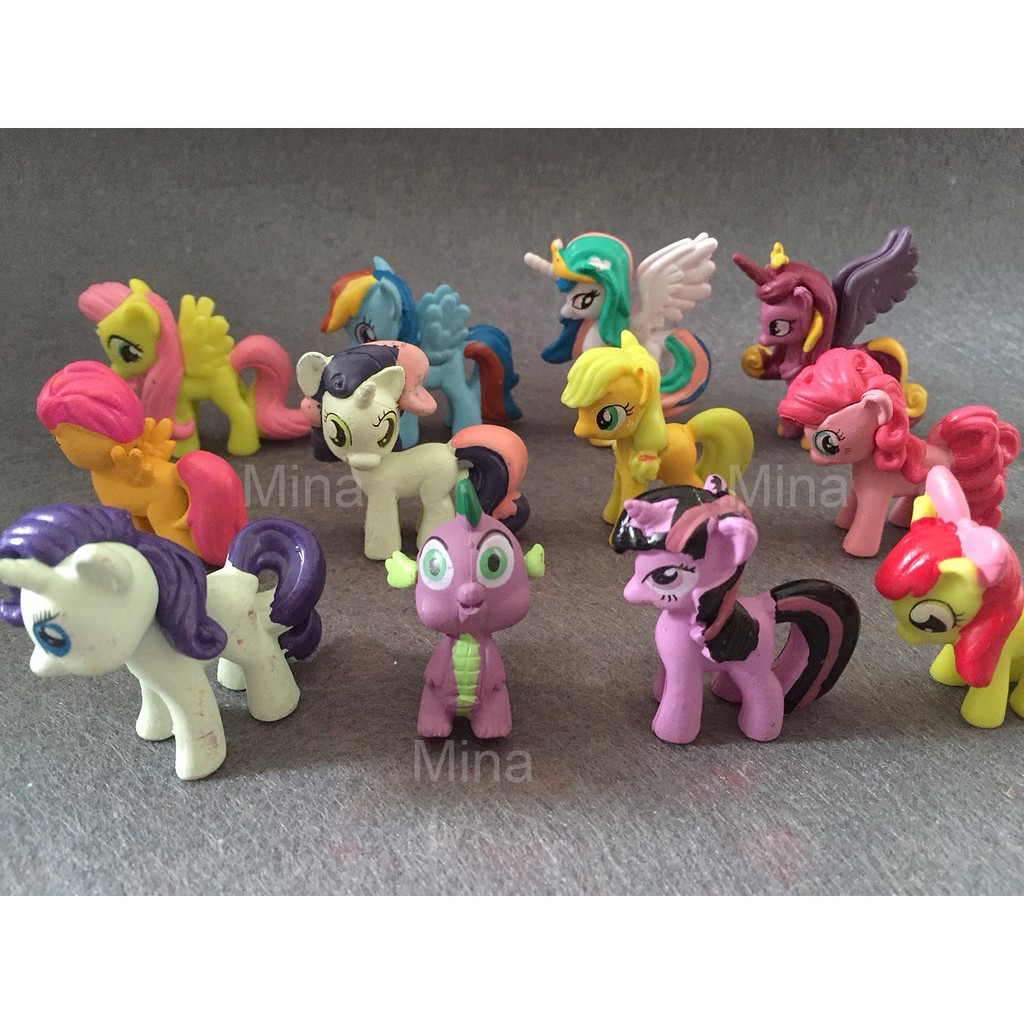 Set 12 nhân vật chú ngựa Pony