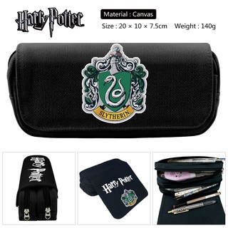 Harry Potter Exquisite Cartoon Canvas Pencil Case Boys and Girls School Supplies Wallet Gifts