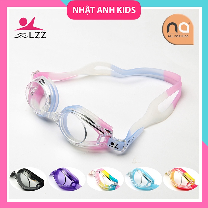 [TẶNG SET BỊT TAI KẸP MŨI] Kính bơi người lớn &amp; trẻ em LZZ Cao Cấp Chính Hãng LZ-913