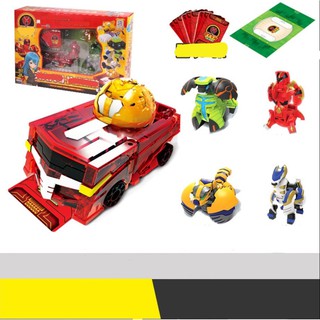 Đồ chơi Ghost Mecard - Combo Condorking và Yangpigon + Horangnabi + Darlima + Kentarscorn - mã MCG-203